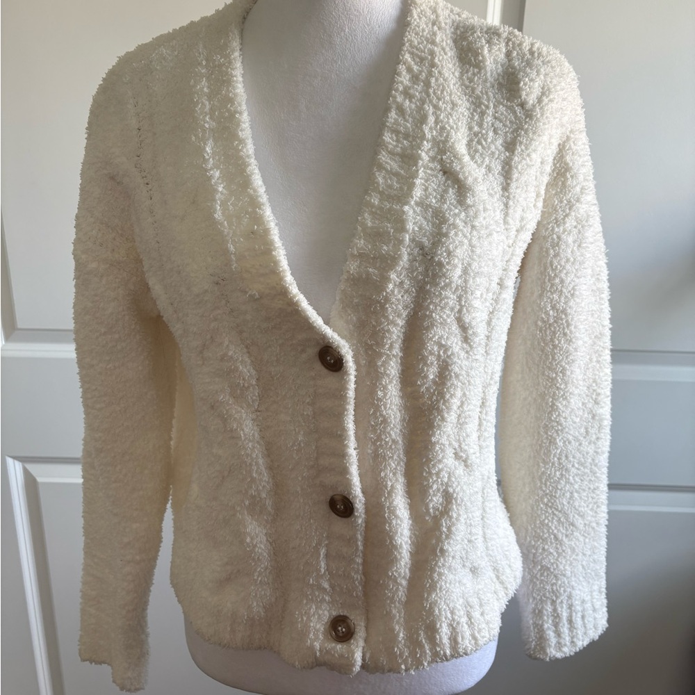 Z Supply Cream Sherpa Jacket